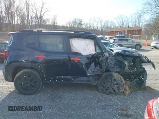 2018 Jeep Renegade Trailhawk with VIN ZACCJBCB3JPG81009, listed as a IAAI auction lot 41537095 with 91,506 mi miles. Bid and sale history available at carsss.com. Image 14.