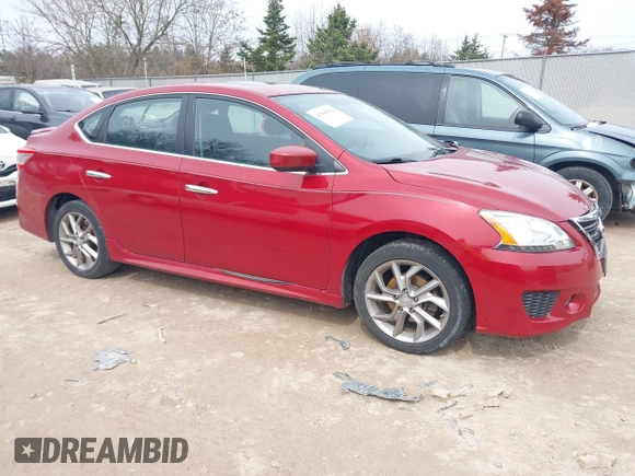 2013 Nissan Sentra SR with VIN 3N1AB7AP4DL778025, listed as a IAAI auction lot 41868702 with 118,166 mi miles and . Bid and sale history available at DreamBid. Image 3.