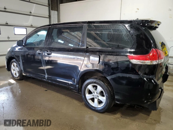 2014 Toyota Sienna L with VIN 5TDZK3DC6ES470318, listed as a Copart auction lot 45523325 with 175,316 mi miles and Salvage Title. Bid and sale history available at carsss.com. Image 2.