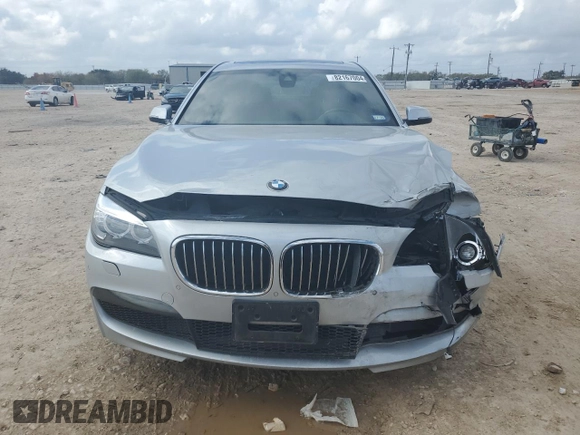 2015 BMW 7 Series 740Li xDrive with VIN WBAYF4C57FGS99225, listed as a Copart auction lot 82167004 with 145,711 mi miles and Salvage Title. Bid and sale history available at carsss.com. Image 5.