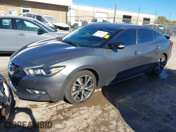 2017 Nissan Maxima SV with VIN 1N4AA6AP3HC405981, listed as a IAAI auction lot 40836226 with 133,283 mi miles and . Bid and sale history available at DreamBid. Image 17.