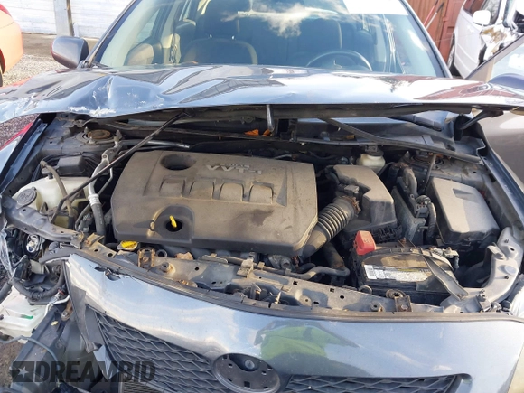2009 Toyota Corolla with VIN 2T1BU40E99C118163, listed as a IAAI auction lot 41109184 with 194,960 mi miles. Bid and sale history available at carsss.com. Image 10.