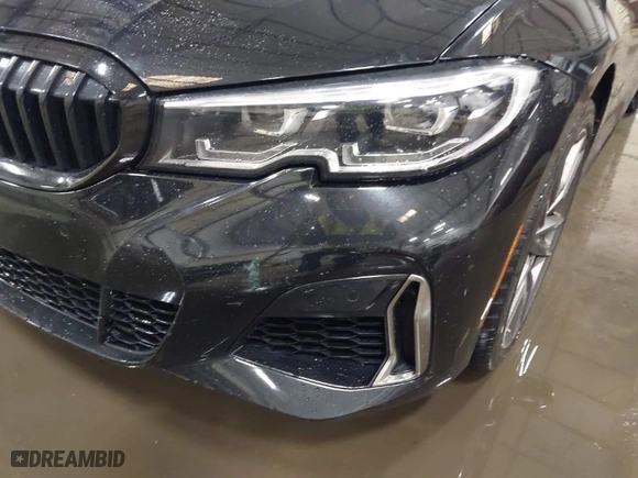 2020 BMW 3 Series M340i with VIN WBA5U7C05LFH82599, listed as a IAAI auction lot 41844916 with 51,533 mi miles. Bid and sale history available at carsss.com. Image 18.