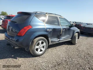 2005 Nissan Murano SE with VIN JN8AZ08T05W302048, listed as a Copart auction lot 52430715 with 185,744 mi miles and Salvage Title. Bid and sale history available at carsss.com. Image 3.