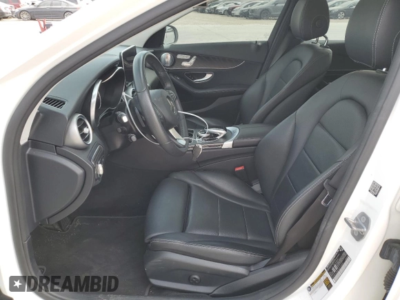 2017 Mercedes-Benz C 350e with VIN 55SWF4HB6HU214606, listed as a Copart auction lot 42625235 with 47,499 mi miles and Salvage Title. Bid and sale history available at DreamBid. Image 7.