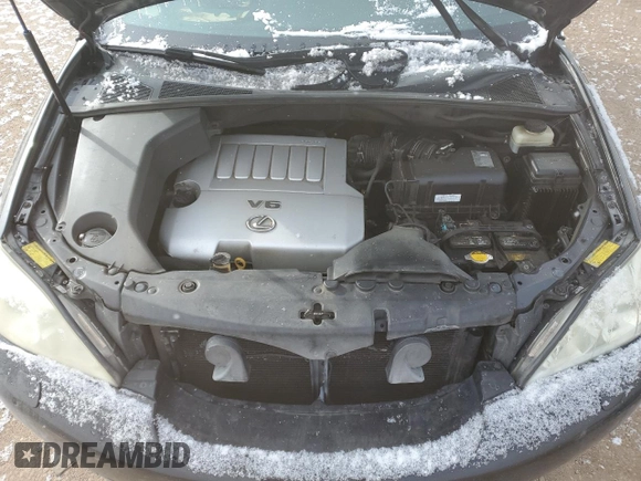 2007 Lexus RX 350 with VIN 2T2HK31U37C044022, listed as a Copart auction lot 46143145 with 253,496 mi miles and Salvage Title. Bid and sale history available at DreamBid. Image 12.