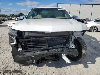 2024 Chevrolet Suburban Premier with VIN 1GNSKFKD0RR332736, listed as a Copart auction lot 75456244 with 297 mi miles and Salvage Title. Bid and sale history available at carsss.com. Image 5.