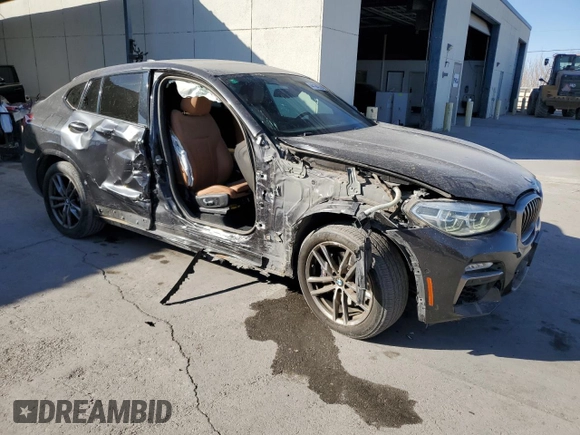 2019 BMW X4 M40i with VIN 5UXUJ5C50K9A33129, listed as a Copart auction lot 44184275 with 88,286 mi miles and Salvage title. Bid and sale history available at DreamBid. Image 4.