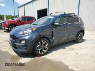 2022 Kia Sportage EX with VIN KNDPN3AC5N7978311, listed as a Copart auction lot 50744325 with 87,063 mi miles and Salvage title. Bid and sale history available at DreamBid. Image 1.