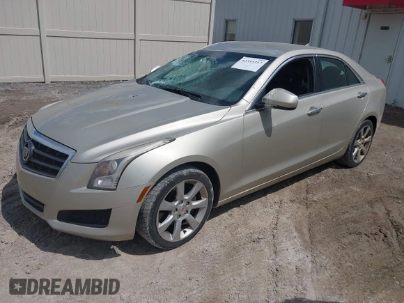 2014 Cadillac ATS Standard AWD with VIN 1G6AG5RXXE0104616, listed as a IAAI auction lot 42353317 with 123,169 mi miles and . Bid and sale history available at DreamBid. Image 2.