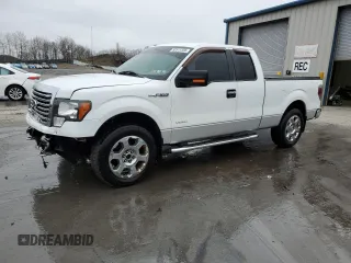 2012 Ford F-150 XL with VIN 1FTFX1ET9CFB37731, listed as a Copart auction lot 52511335 with 86,361 mi miles and Salvage Title. Bid and sale history available at carsss.com. Image 1.