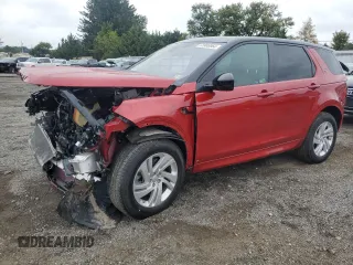 2020 Land Rover Discovery Sport S R-Dynamic with VIN SALCT2FX3LH865953, listed as a Copart auction lot 72906964 with 0 mi miles and Salvage Title. Bid and sale history available at carsss.com. Image 1.