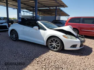 2012 Mitsubishi Eclipse GT with VIN 4A37L3ET5CE002857, listed as a Copart auction lot 48827535 with 97,772 mi miles and Salvage Title. Bid and sale history available at carsss.com. Image 4.