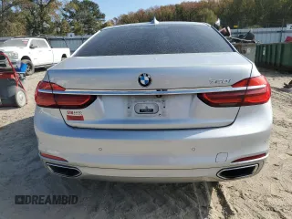 2016 BMW 7 Series 750i with VIN WBA7F0C50GGM20697, listed as a Copart auction lot 78850524 with 126,518 mi miles and Salvage Title. Bid and sale history available at carsss.com. Image 6.