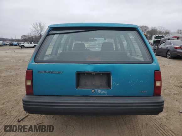 1993 Chevrolet Cavalier with VIN 1G1JC8444P7213714, listed as a Copart auction lot 43815125 with 226,411 mi miles and Salvage Title. Bid and sale history available at DreamBid. Image 6.