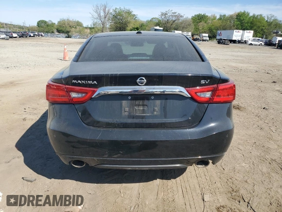 2016 Nissan Maxima 3.5 SV with VIN 1N4AA6AP7GC429618, listed as a Copart auction lot 53876815 with 108,766 mi miles and Salvage Title. Bid and sale history available at carsss.com. Image 6.