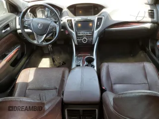 2015 Acura TLX Advance with VIN 19UUB2F77FA002439, listed as a Copart auction lot 87069904 with 252,446 mi miles and Salvage title. Bid and sale history available at DreamBid. Image 8.