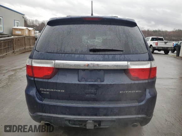 2012 Dodge Durango Citadel z VIN 1C4SDJET3CC282918, wystawiony jako Copart lot #51588995 z przebiegiem 207 999 mil mil oraz Szkoda całkowita • Salvage title. Historia ofert i sprzedaży dostępna na DreamBid. Obrazek 6.