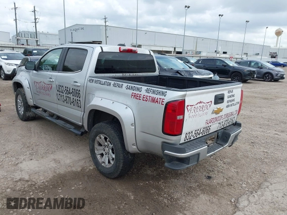 2018 Chevrolet Colorado 2WD LT with VIN 1GCGSCEN8J1302839, listed as a IAAI auction lot 42133619 with Not provided miles and . Bid and sale history available at DreamBid. Image 3.