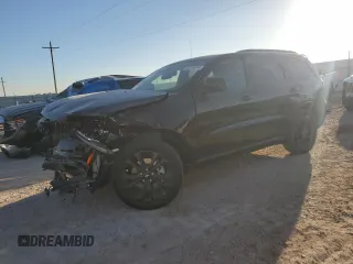 2024 Dodge Durango GT Plus with VIN 1C4RDHDG1RC190078, listed as a Copart auction lot 85518914 with 315 mi miles and Salvage title. Bid and sale history available at DreamBid. Image 1.
