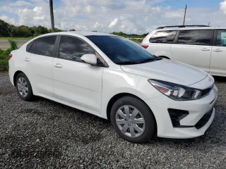 2023 Kia Rio S with VIN 3KPA24AD3PE603095, listed as a Copart auction lot 74014854 with Not Provided miles and Salvage Title. Bid and sale history available at DreamBid. Image 4.