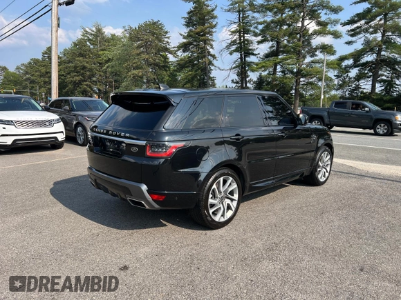 2018 Land Rover Range Rover Sport with VIN SALWR2RE2JA193492, listed as a Copart auction lot 64462565 with 102,803 mi miles and Clean title. Bid and sale history available at DreamBid. Image 3.