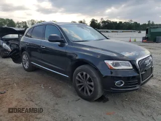 2015 Audi Q5 Premium Plus with VIN WA1LFAFP4FA082124, listed as a Copart auction lot 56188245 with 140,464 mi miles and Salvage title. Bid and sale history available at DreamBid. Image 4.
