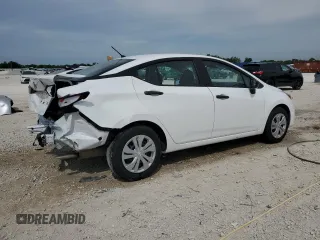2024 Nissan Versa S with VIN 3N1CN8DVXRL893770, listed as a Copart auction lot 50451415 with 14,113 mi miles and Salvage Title. Bid and sale history available at DreamBid. Image 3.