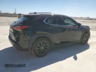 2022 Lexus UX with VIN JTHX3JBH9N2052462, listed as a Copart auction lot 47924875 with 69,696 mi miles and Salvage Title. Bid and sale history available at carsss.com. Image 3.