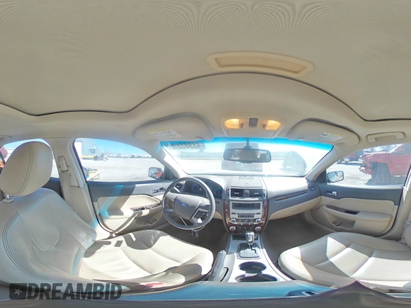 2010 Ford Fusion SEL with VIN 3FAHP0JG7AR356186, listed as a Copart auction lot 48987375 with 130,126 mi miles and Salvage Title. Bid and sale history available at DreamBid. Image 12.