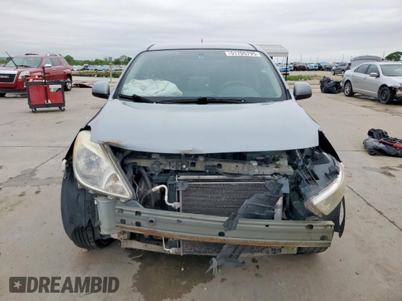 2012 Nissan Versa SL with VIN 3N1CN7AP6CL933091, listed as a Copart auction lot 51705795 with 136,418 mi miles and Salvage Title. Bid and sale history available at carsss.com. Image 5.