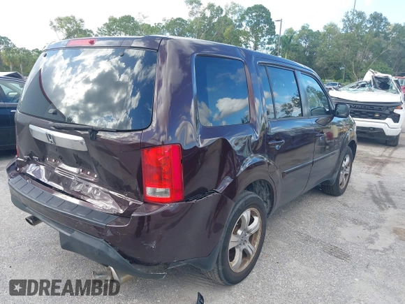2013 Honda Pilot EX-L with VIN 5FNYF3H60DB024964, listed as a IAAI auction lot 40691878 with 137,870 mi miles and . Bid and sale history available at DreamBid. Image 4.