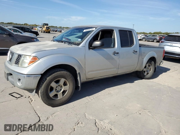2007 Nissan Frontier SE with VIN 1N6AD09WX7C449322, listed as a Copart auction lot 76840294 with 145,256 mi miles and Salvage Title. Bid and sale history available at carsss.com. Image 1.