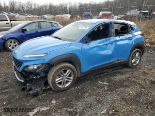 2022 Hyundai Kona SE with VIN KM8K22ABXNU786951, listed as a Copart auction lot 44271355 with 41,365 mi miles and Salvage Title. Bid and sale history available at carsss.com. Image 1.