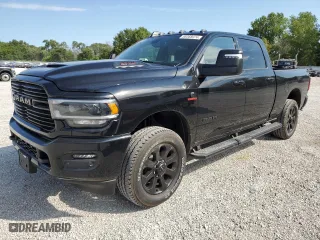 2024 Ram 2500 Laramie with VIN 3C6UR5FL3RG287890, listed as a Copart auction lot 68368974 with 27 mi miles and Salvage Title. Bid and sale history available at carsss.com. Image 1.
