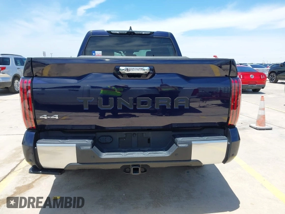 2023 Toyota Tundra Limited with VIN 5TFJA5DB9PX117183, listed as a IAAI auction lot 42352970 with 15,082 mi miles and . Bid and sale history available at DreamBid. Image 16.