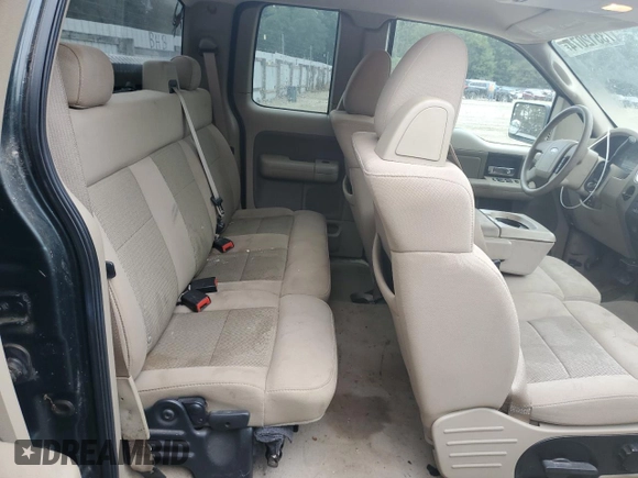 2005 Ford F-150 XLT with VIN 1FTPX12555NA44398, listed as a Copart auction lot 73512074 with 126,076 mi miles and Salvage Title. Bid and sale history available at carsss.com. Image 10.