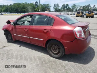 2012 Nissan Sentra 2.0 with VIN 3N1AB6AP0CL686712, listed as a Copart auction lot 57953395 with Not provided miles and Salvage title. Bid and sale history available at DreamBid. Image 2.