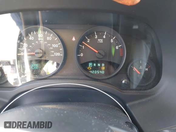 2011 Jeep Compass with VIN 1J4NT1FA0BD246586, listed as a IAAI auction lot 41253630 with 120,540 mi miles. Bid and sale history available at carsss.com. Image 7.