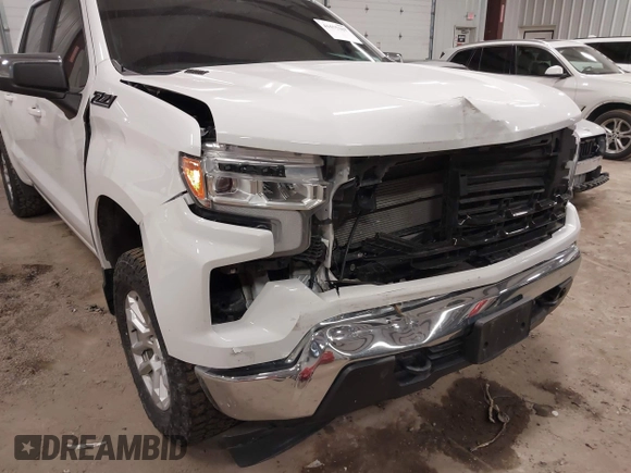 2023 Chevrolet Silverado 1500 LT with VIN 3GCUDDE85PG128770, listed as a IAAI auction lot 41675387 with 49,142 mi miles. Bid and sale history available at carsss.com. Image 6.