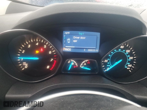 2014 Ford Escape SE z VIN 1FMCU0GX9EUE24499, wystawiony jako Copart lot #59312805 z przebiegiem 88 035 mil mil oraz Czysty tytuł • Clean title. Historia ofert i sprzedaży dostępna na DreamBid. Obrazek 9.