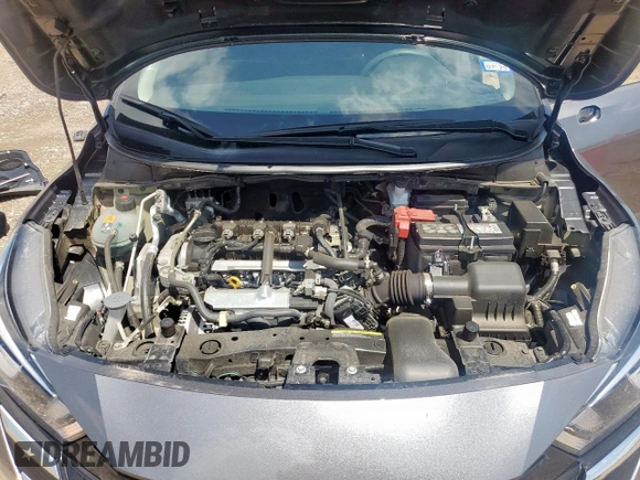 2023 Nissan Versa S with VIN 3N1CN8DV5PL852699, listed as a Copart auction lot 58822625 with 13,384 mi miles and Salvage title. Bid and sale history available at DreamBid. Image 11.