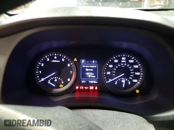 2018 Hyundai Tucson SEL with VIN KM8J3CA40JU600070, listed as a Copart auction lot 52966625 with 119,218 mi miles and Salvage title. Bid and sale history available at DreamBid. Image 9.