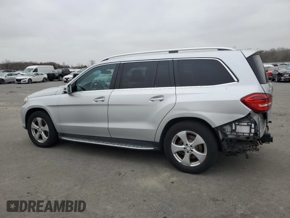 2017 Mercedes-Benz GLS 450 с VIN 4JGDF6EE9HA809960, выставлен на аукционе Copart как лот 49313075 с пробегом 81 999 миль миль и Списание • Salvage title. История ставок и продаж доступна на DreamBid. Изображение 2.