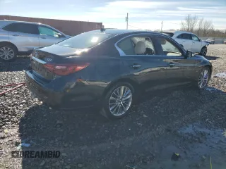 2019 Infiniti Q50 3.0t LUXE with VIN JN1EV7AP3KM516525, listed as a Copart auction lot 88032745 with 68,204 mi miles and Non Repairable. Bid and sale history available at carsss.com. Image 3.