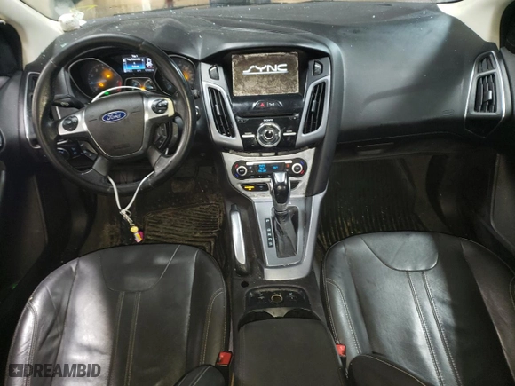 2012 Ford Focus Titanium with VIN 1FAHP3N25CL151760, listed as a Copart auction lot 45529995 with NaN miles and Salvage Title. Bid and sale history available at carsss.com. Image 8.