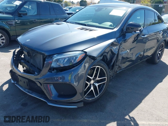 2016 Mercedes-Benz GLE 450 AMG with VIN 4JGED6EB3GA031444, listed as a IAAI auction lot 41945903 with 45,219 mi miles and . Bid and sale history available at DreamBid. Image 20.