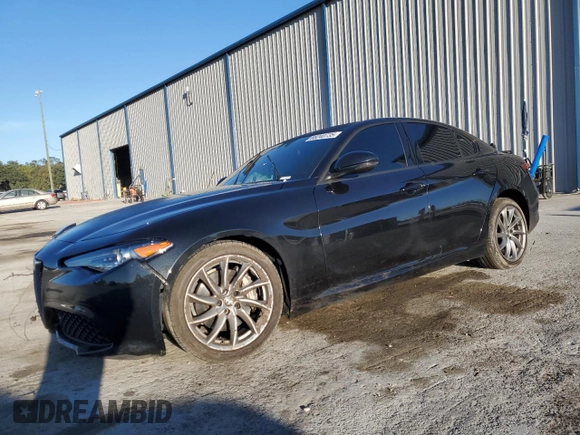 2022 Alfa Romeo Giulia with VIN ZARFAMAN8N7659604, listed as a Copart auction lot 88240735 with 54,903 mi miles and Non repairable. Bid and sale history available at DreamBid. Image 1.