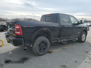 2019 Ram 2500 Laramie with VIN 3C6UR5FJ0KG713491, listed as a Copart auction lot 47077735 with 52,051 mi miles and Salvage Title. Bid and sale history available at carsss.com. Image 3.