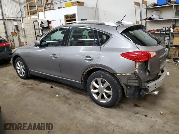 2008 Infiniti EX Journey with VIN JNKAJ09F88M358538, listed as a Copart auction lot 86903784 with 183,997 mi miles and Salvage Title. Bid and sale history available at DreamBid. Image 2.